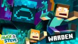 The Warden: Minecraft Movie | Minecraft Animation | Alex and Steve