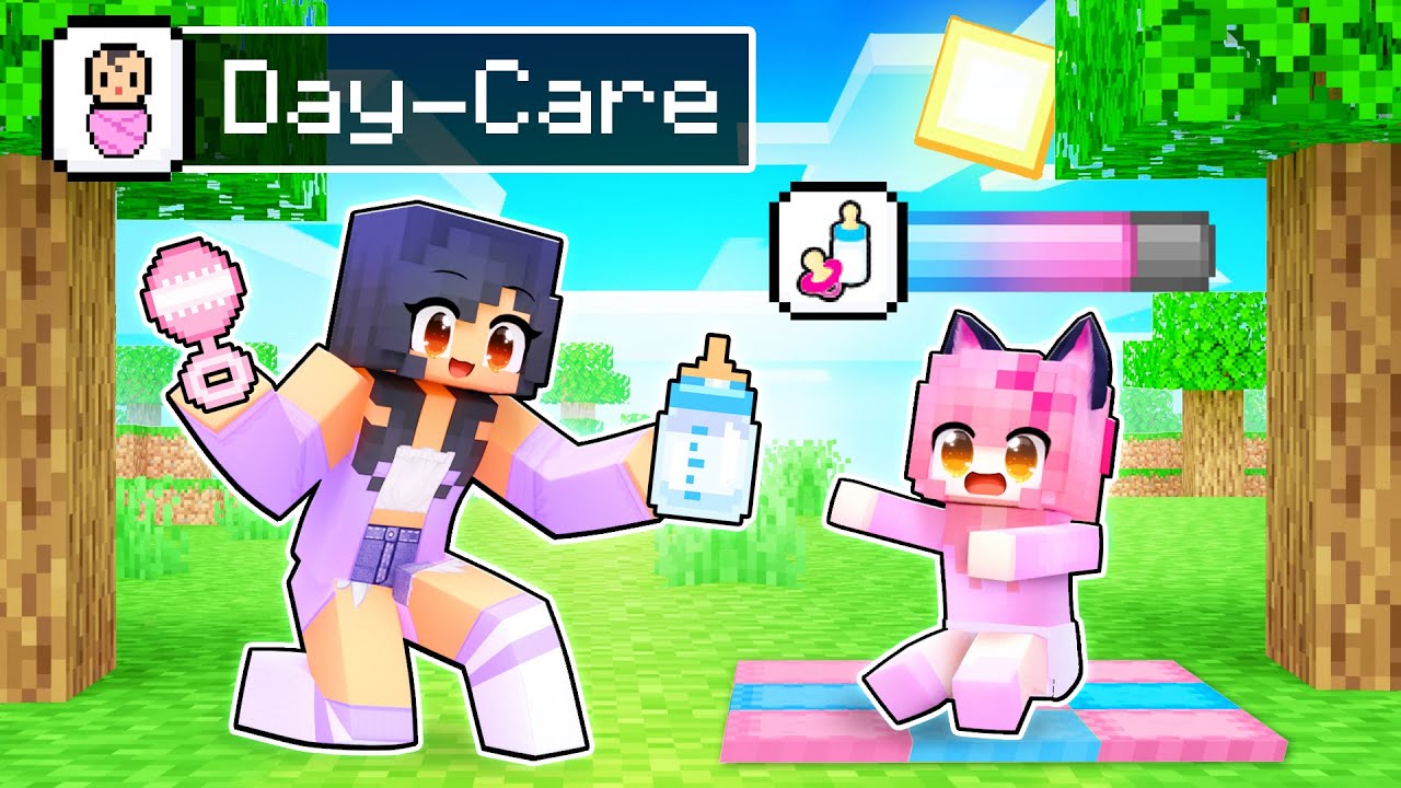 Using The DAYCARE Mod In Minecraft! - Minecraft videos