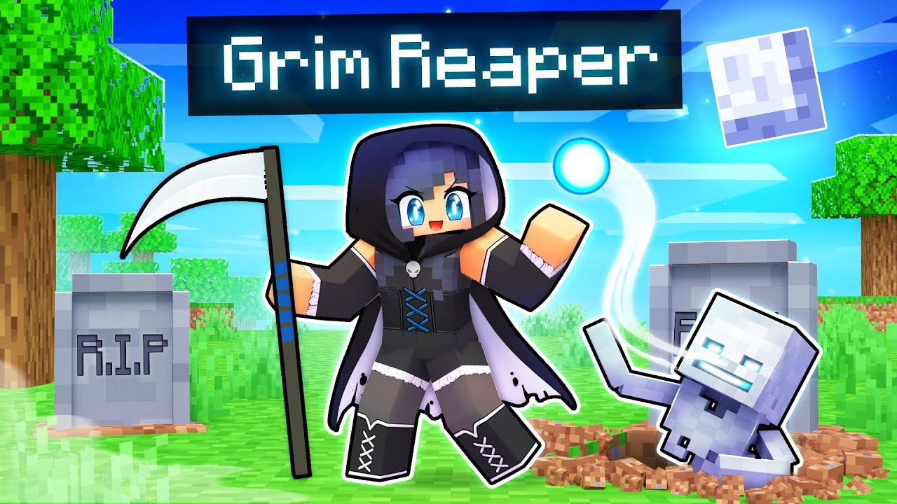 Using The GRIM REAPER Mod In Minecraft! - Minecraft videos