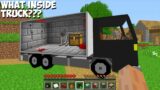 What HAPPENED INSIDE THIS STRANGEST TRUCK in Minecraft Challenge 100% Trolling