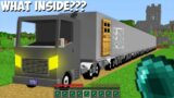 What INSIDE THIS HOUSE IN LONGEST TRUCK in Minecraft Challenge 100% Trolling