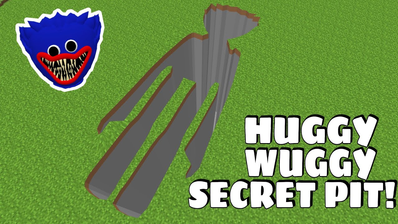 What Is Inside The Biggest Huggy Wuggy Pit Minecraft Gameplay