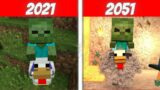 Evolution of Baby Zombie in Minecraft #shorts #Minecraft