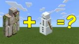 I Combined an Iron Golem and a Derpy Snowman in Minecraft – Here's What Happened…