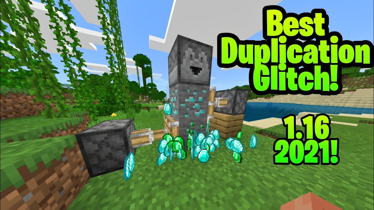 MINECRAFT DUPLICATION GLITCH 2021 1.16.2! (Duplicate Anything ...