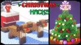 Minecraft: 10+ CHRISTMAS Build Hacks and Ideas