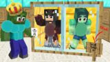 Minecraft, BREWING GIRL ZOMBIE FAMILY ALL SEASON 1 – BIG SCHOOL ANIMATION