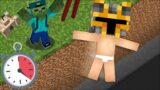 Minecraft DON'T LET LOOSE THE BABY MC NAVEED WITH TNT MOB / DANGEROUS FAMILY !! Minecraft Mods