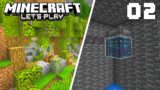 Minecraft Let's Play – Ep. 2: MOB GRINDER & STABLES! (Minecraft 1.18 Caves & Cliffs)