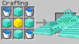 Minecraft UHC but you can craft OCEAN MONUMENTS…?