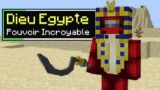 Minecraft mais je suis un Dieu Egyptien Cheat