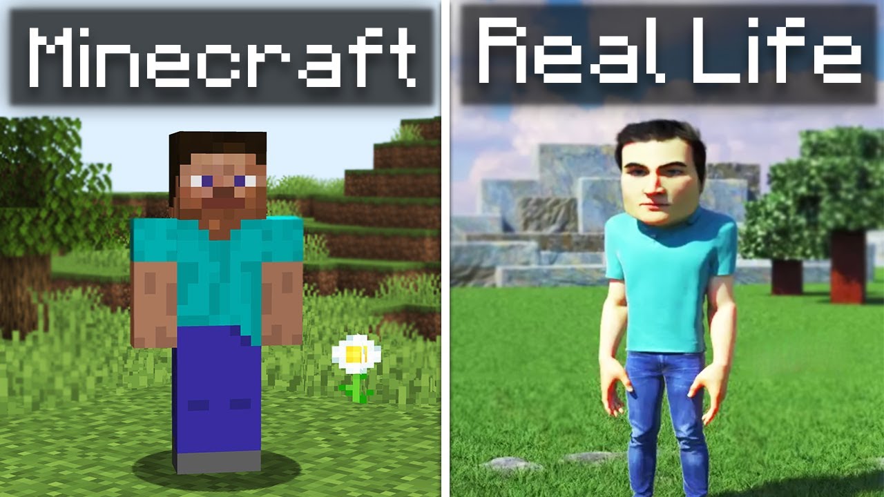 Minecraft Mobs In Real Life Special Minecraft Videos