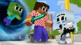 Monster School: Baby Zombie vs Herobrine Into The Other World – Friends Story – Minecraft Animation