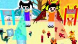 Monster School : Squid Game Doll Hot and Cold w Baby Zombie – Sad Story – Minecraft Animation