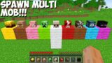 New SECRET WAY HOW to SPAWN ALL MOBS in Minecraft ! CHALLENGE 100% TROLLING !