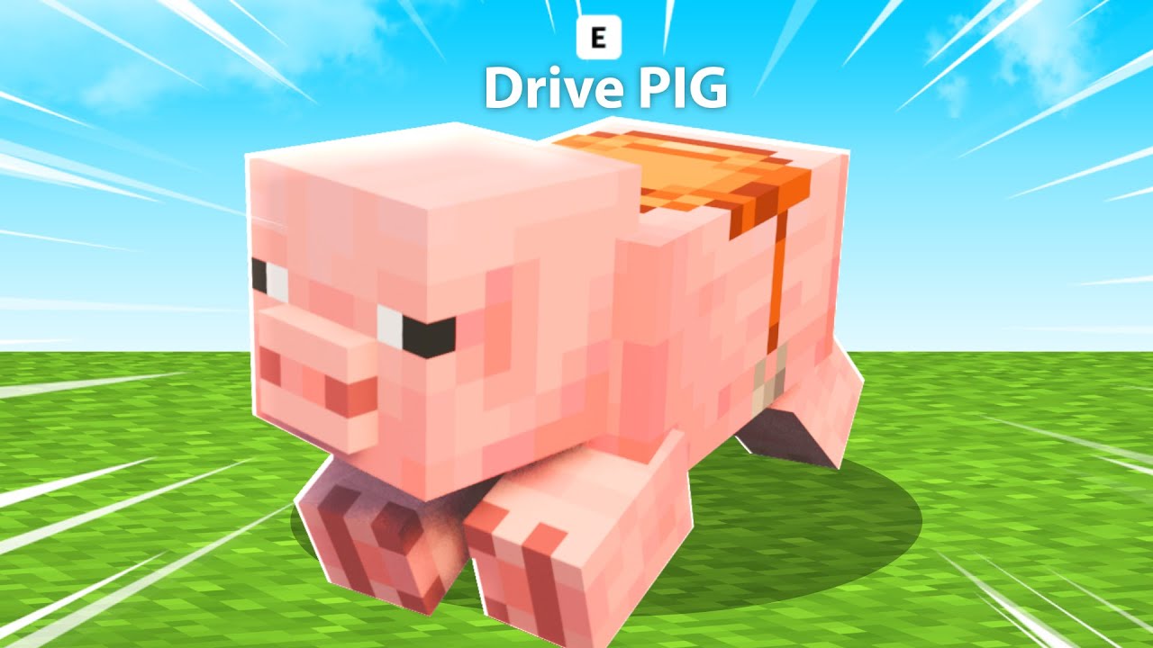 Ridable Minecraft Pig (Teardown) - Minecraft videos