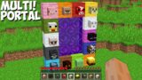 What IF YOU BUILD NEW PORTAL FROM ALL MOBS in Minecraft Challenge 100% Trolling