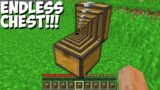 What if you OPEN this ENDLESS CHEST in Minecraft ? MAGIC CHEST !