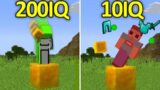 200IQ vs 10IQ Minecraft Plays #14