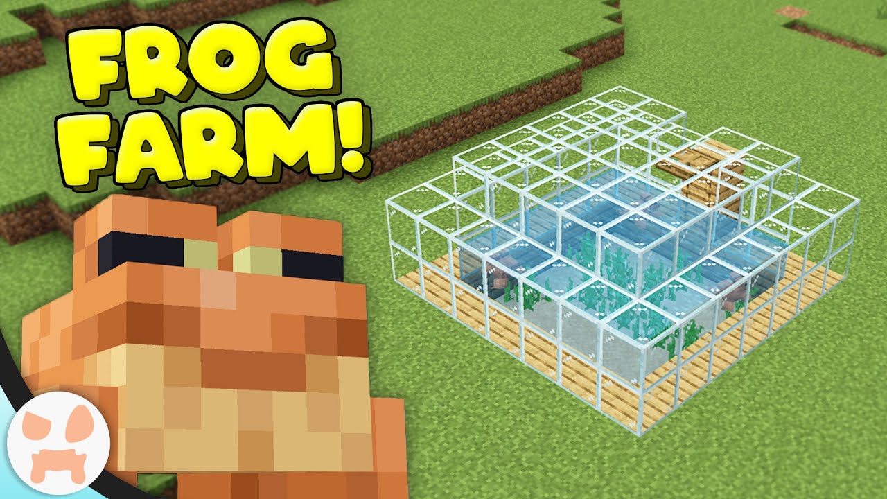 Designing A Minecraft 1.19 Frog Farm! Minecraft videos