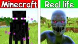 ENDERMAN   Minecraft Vs Realistic