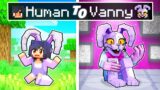 From HUMAN To VANNY Story in Minecraft!