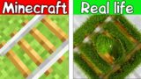 GRASS – Minecraft Vs Realistic