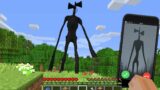 I CALL TO REAL SIRENHEAD in Minecraft – GAMEPLAY MONSTER SCHOOL minecraft animations