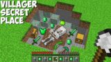 I DIG DIRT and FOUND VILLAGER SECRET PLACE WITH EMERALDS in Minecraft ! EMERALD TREASURE !