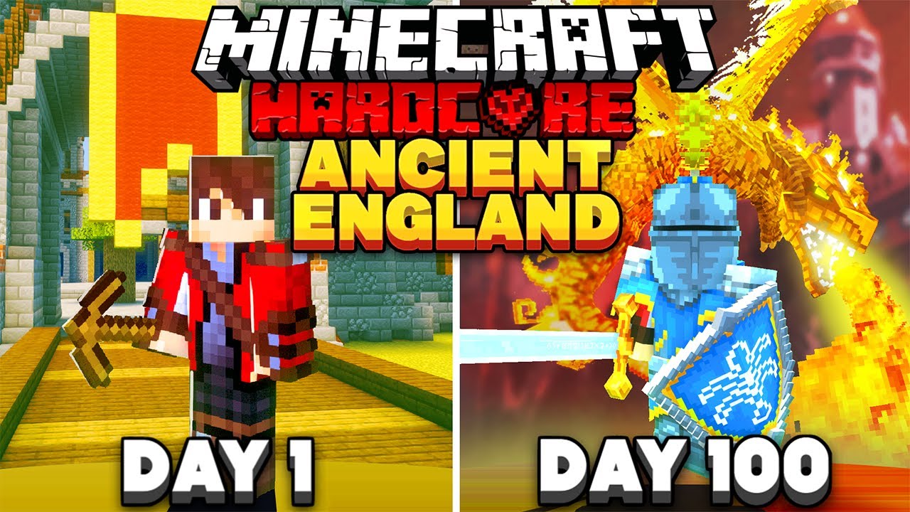 I Survived 100 Days In Ancient England In Hardcore Minecraft I Survived 100 Days In Ancient England In Hardcore Minecraft