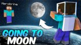 I Went to MOON to Stop HEROBRINE in Minecraft