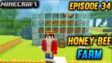 Minecraft Pocket Edition Gameplay | Making Honey Bee Farm | Episode 34 | Tamil | George Gaming |