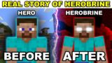 Minecraft The Real Story of HEROBRINE | Dante Hindustani