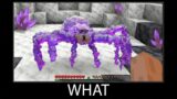 Minecraft wait what meme part 70 realistic minecraft amethyst spider