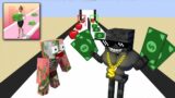 Monster School : BABY MONSTERS MONEY RUN 3D CHALLENGE ALL EPISODE – Minecraft Animation