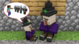 Monster School : Baby Witch Needs Herobrine's Help – Minecraft Animation