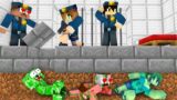Monster School : CRAZY CREEPER AND PIGMAN PRISON ESCAPE – Minecraft Animation