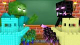 Monster School : ENDERMAN LOVE CURSE TINY APOCALYPSE – Minecraft Animation