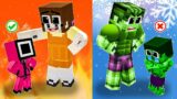 Monster School : Hulk Live With Bad Stepmother And Good Wolfgirl – Sad Story – Minecraft Animation