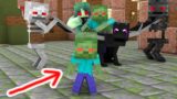 Monster School : IS BABY ZOMBIE POISONED ? – Minecraft Animation