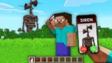 WHAT if you CALL SIRENHEAD in Minecraft – GAMEPLAY MONSTER SCHOOL minecraft animations