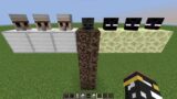 what if you create a WITHER ENDER GOLEM in MINECRAFT