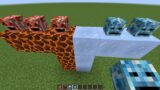 what if you create an ICE MAGMA CREEPER in MINECRAFT