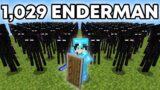 1,029 Enderman VS Minecraft SMP…