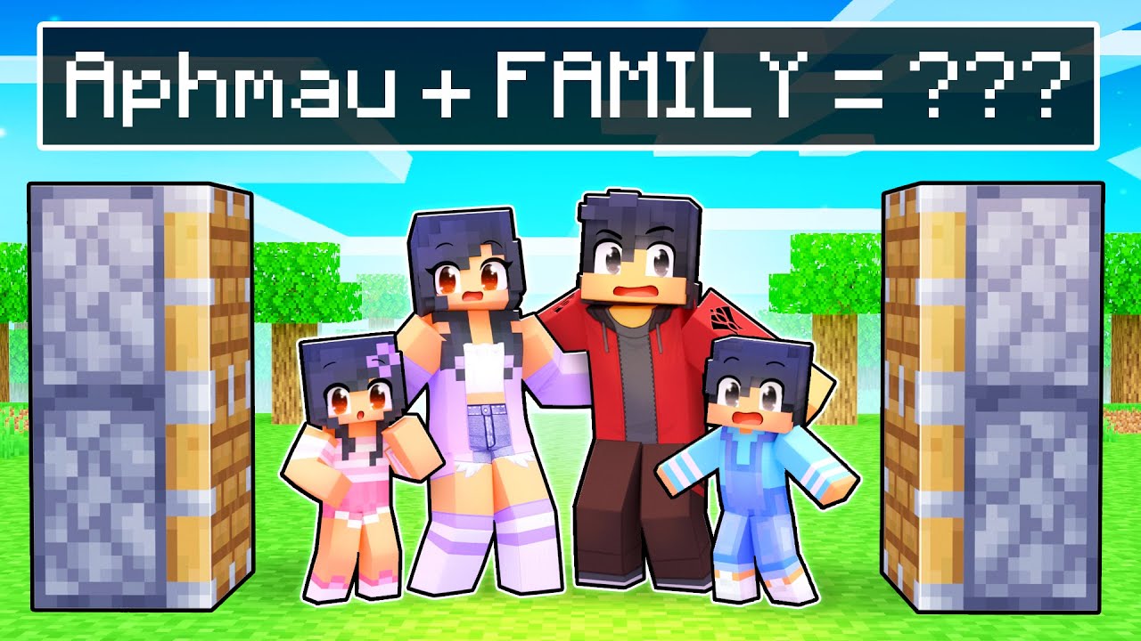 Aphmau + FAMILY = ??? In Minecraft! - Minecraft videos