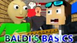 BALDI'S BASICS IN MINECRAFT! (Official) Baldi Minecraft Animation Horror Game