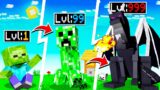 Eat MOBS to EVOLVE in Minecraft