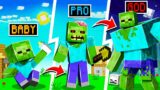Evolving ZOMBIE to MUTANT ZOMBIE in Minecraft