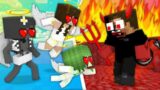 MONSTER SCHOOL : ANGELS VS EVIL – CUTE AND COOL SAD STORY – MINECRAFT ANIMATION