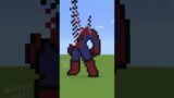 Minecraft – Homem-Aranha Caindo em Pixel Art